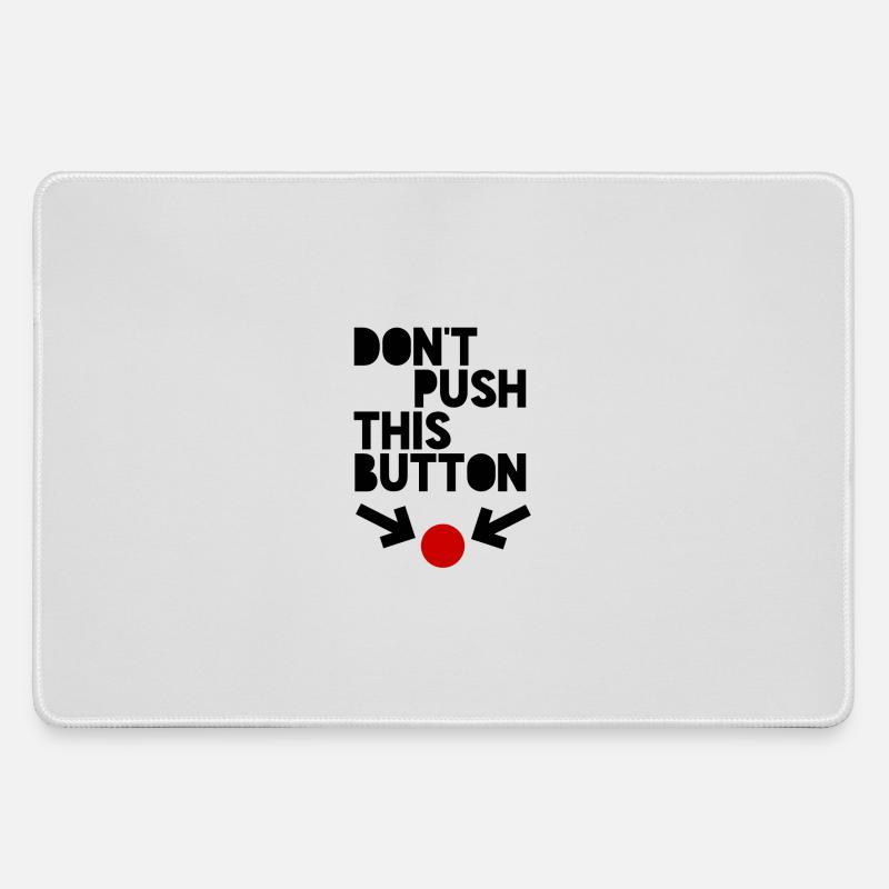 button - Large Gaming Mouse Mat - grey