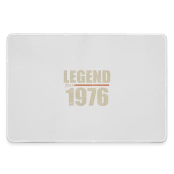 Geburtstag 1976 | Legende seit 1976 - Mousepad groß für Gamer - Grau - Vorne