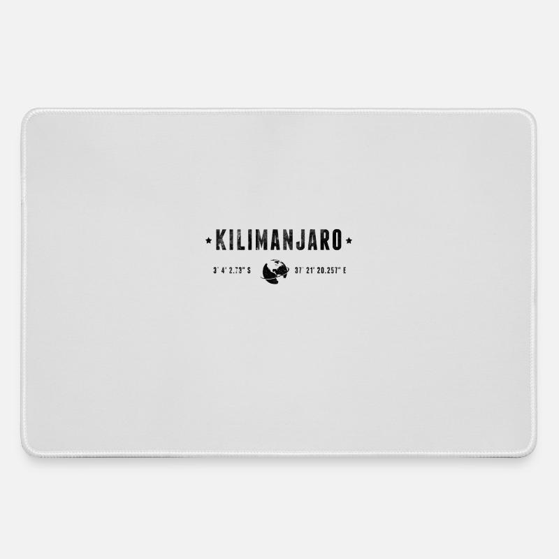 Kilimanjaro - Large Gaming Mouse Mat - grey