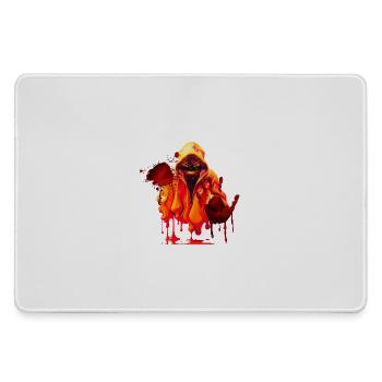 horreur fantôme sanglant - Grand tapis de souris gamer - bruyère - Devant