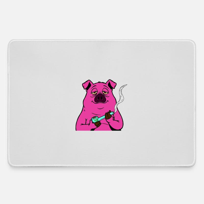 SAU relaxes - Large Gaming Mouse Mat - grey
