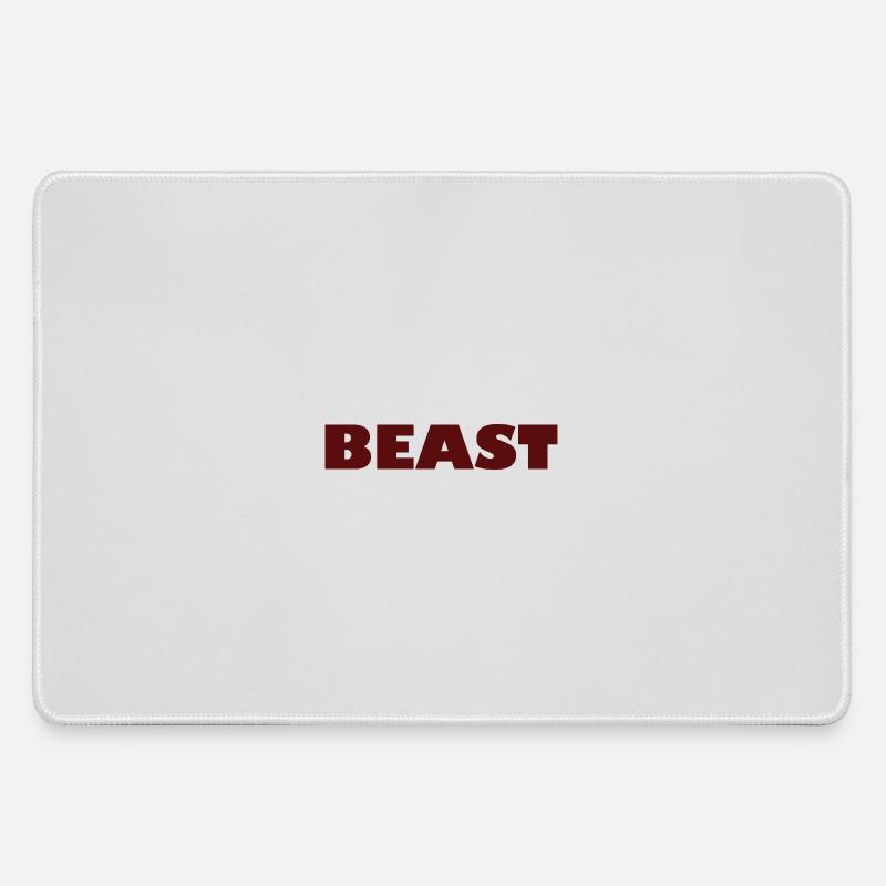 Frosted Mountain Peak Illustration - Large Gaming Mouse Mat - grey