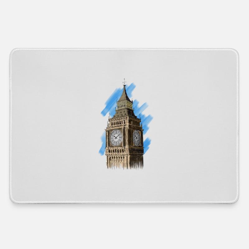 Big Ben - Large Gaming Mouse Mat - grey