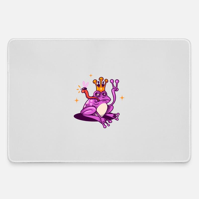 Prince Toad - Large Gaming Mouse Mat - grey