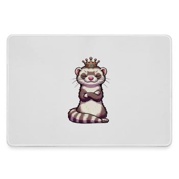Furet Ferret Holder Furet Propriétaire - Grand tapis de souris gamer - bruyère - Devant