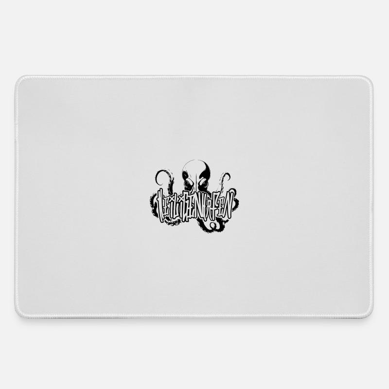 Heiligenhafen Octo Deep Dive Design - Large Gaming Mouse Mat - grey