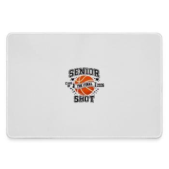 Senior 2026 Basketball - The Final Shot Class - Large Gaming Mouse Mat - grey - Front