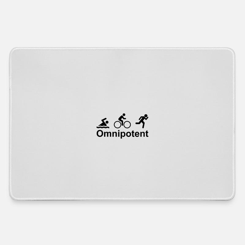 Omnipotent - Large Gaming Mouse Mat - grey