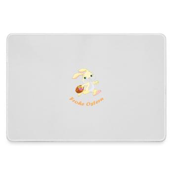Ostern - Mousepad groß für Gamer - Grau - Vorne