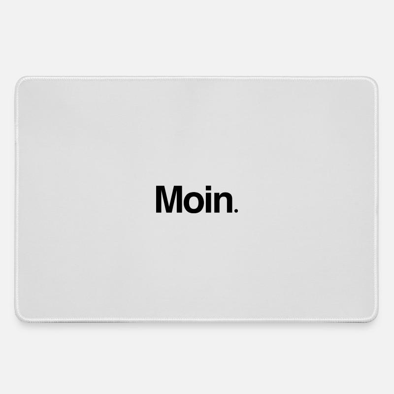 Morgengruss oder so - Mousepad groß für Gamer - Grau