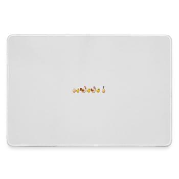Evolution oeuf poussin poule darwin - Grand tapis de souris gamer - bruyère - Devant