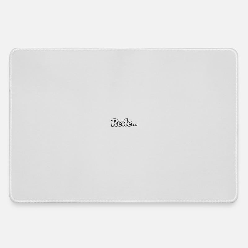 Speech... Word - Large Gaming Mouse Mat - grey