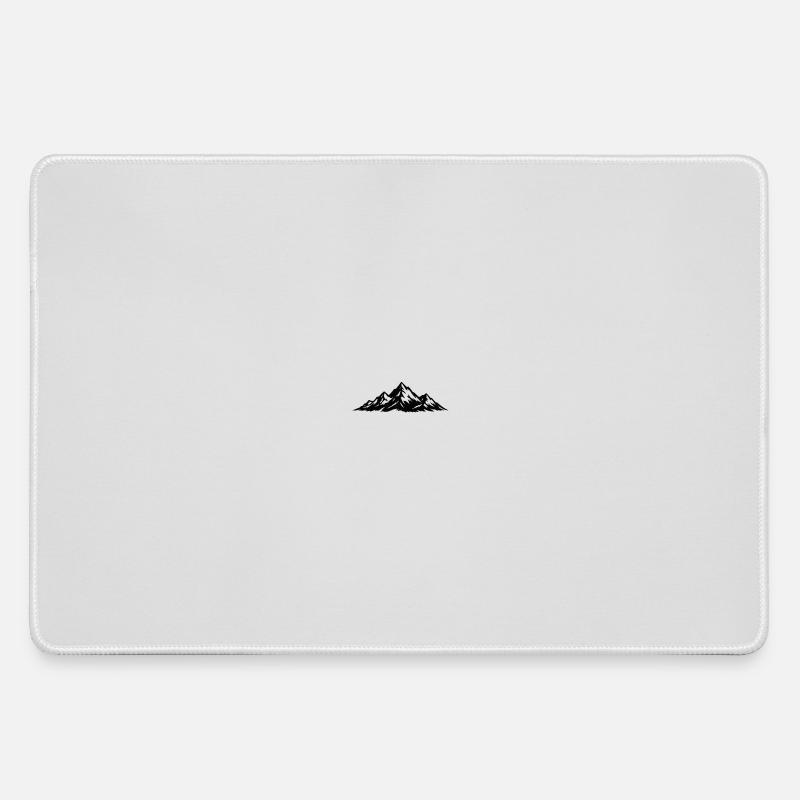 Mountains - Large Gaming Mouse Mat - grey