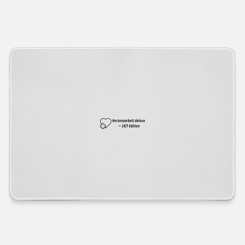 Heart Work Deluxe - 24/7 Edition - Large Gaming Mouse Mat - grey