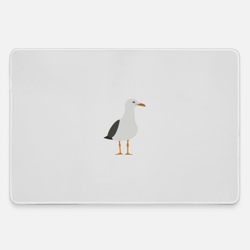 Gull - Large Gaming Mouse Mat - grey