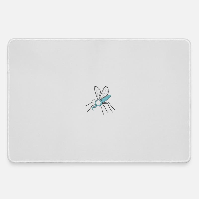 insect mosquito mosquito mosquito plague bite - Large Gaming Mouse Mat - grey