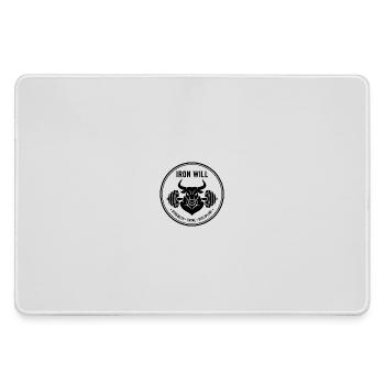 Iron Will Bull - Large Gaming Mouse Mat - grey - Front