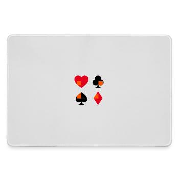 Collection de combinaisons géométriques - Grand tapis de souris gamer - bruyère - Devant