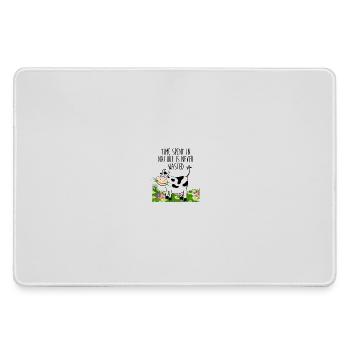 Temps passé dans la nature - Grand tapis de souris gamer - bruyère - Devant