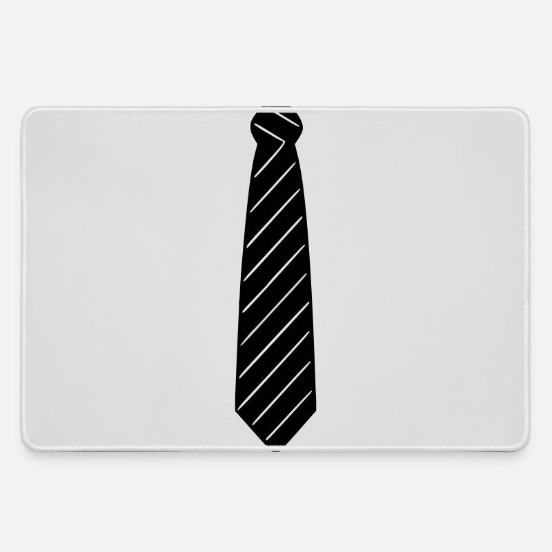 Necktie - Large Gaming Mouse Mat - grey