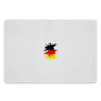 Deutschland Splash - Mousepad groß für Gamer - Grau - Vorne