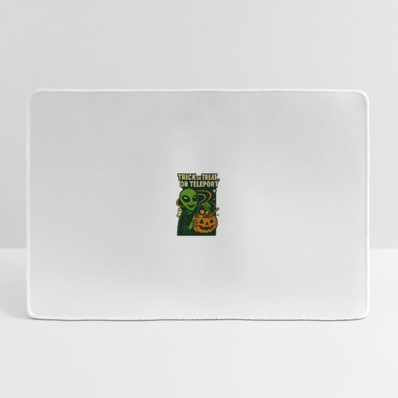 Alien Halloween T-Shirt – Süßes oder Saures... oder... Mousepad groß für Gamer