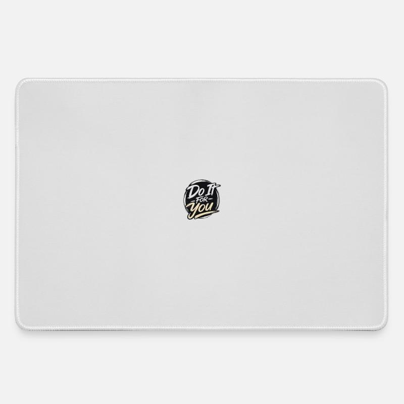 Do it for you - Large Gaming Mouse Mat - grey