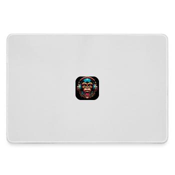 Casque Monkey Teeth - Grand tapis de souris gamer - bruyère - Devant