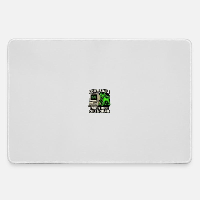 System Stable Taurus Mode Chill & Charge - Mousepad groß für Gamer - Grau