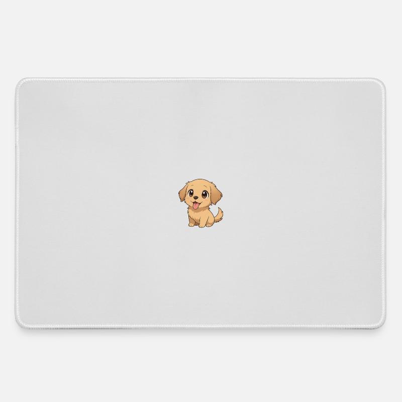 Dog - Large Gaming Mouse Mat - grey