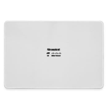 Chaîne exécutive et des suiveurs - Grand tapis de souris gamer - bruyère - Devant