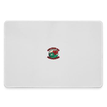 Echte Helden sind Schulsanitäter - Mousepad groß für Gamer - Grau - Vorne