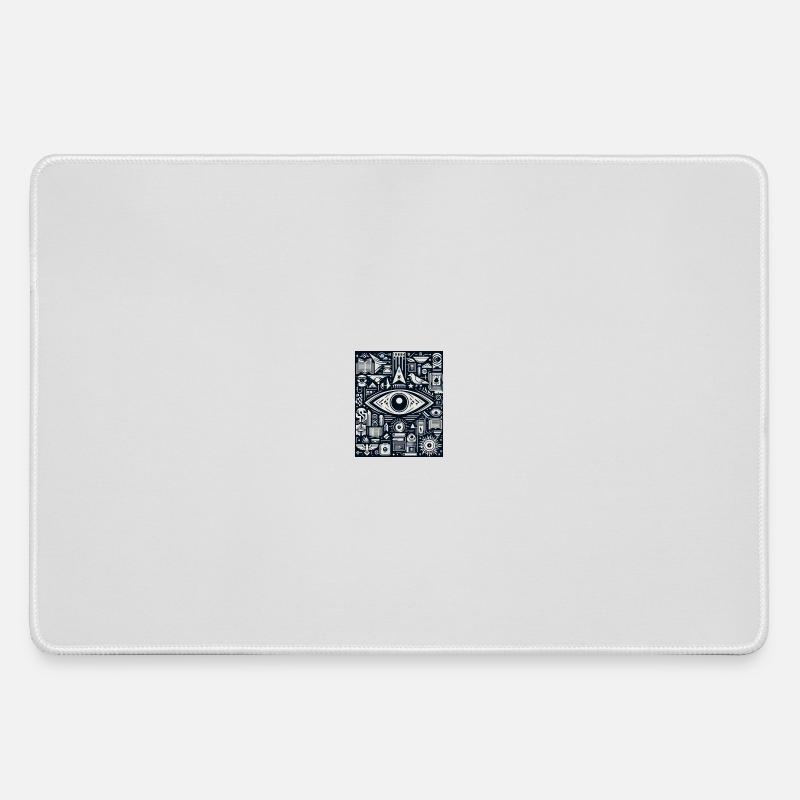 EyeTech - Large Gaming Mouse Mat - grey