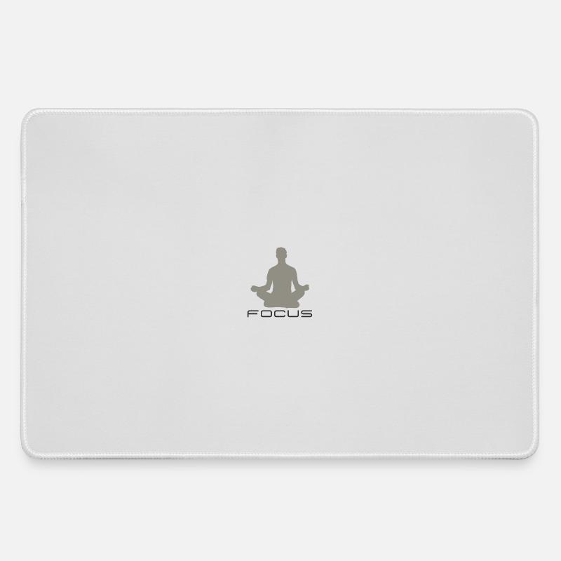 Focus - Large Gaming Mouse Mat - grey