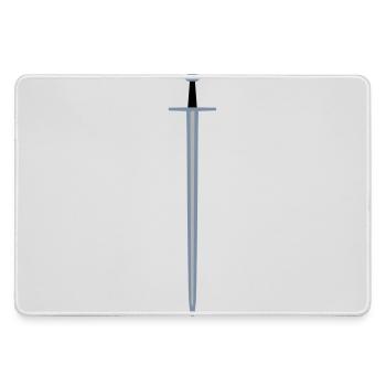 Sword - Large Gaming Mouse Mat - grey - Front