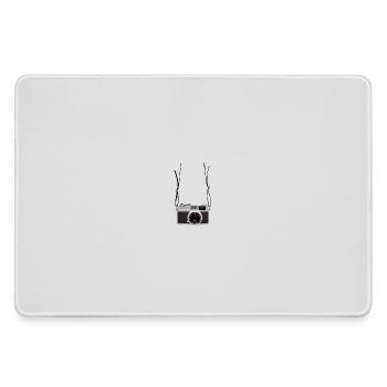 Appareil photo rétro - Grand tapis de souris gamer - bruyère - Devant