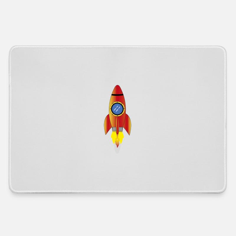 Rocket - Large Gaming Mouse Mat - grey