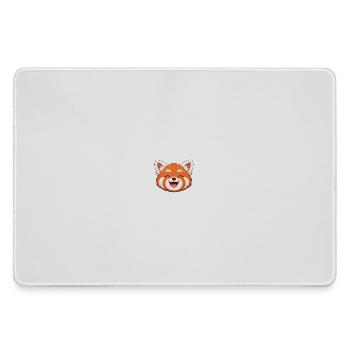 Paresseux, le panda roux tout sourire - Grand tapis de souris gamer - bruyère - Devant
