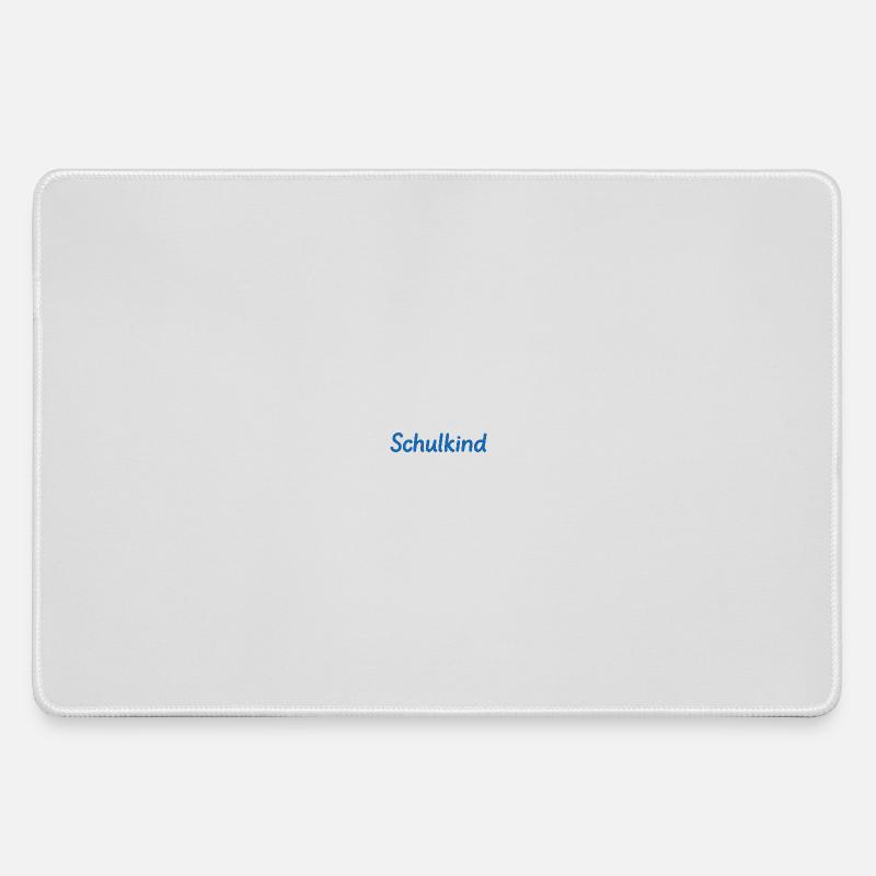 Schoolchild - Large Gaming Mouse Mat - grey