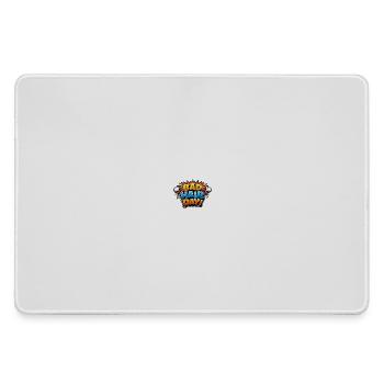 Bad Hair Day Comic Explosion - Mousepad groß für Gamer - Grau - Vorne