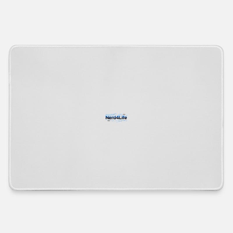 Nerd4Life Circuit Logo - Large Gaming Mouse Mat - grey