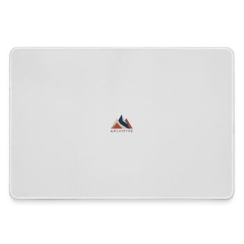 Archityp Nr. 1 - Mousepad groß für Gamer - Grau - Vorne