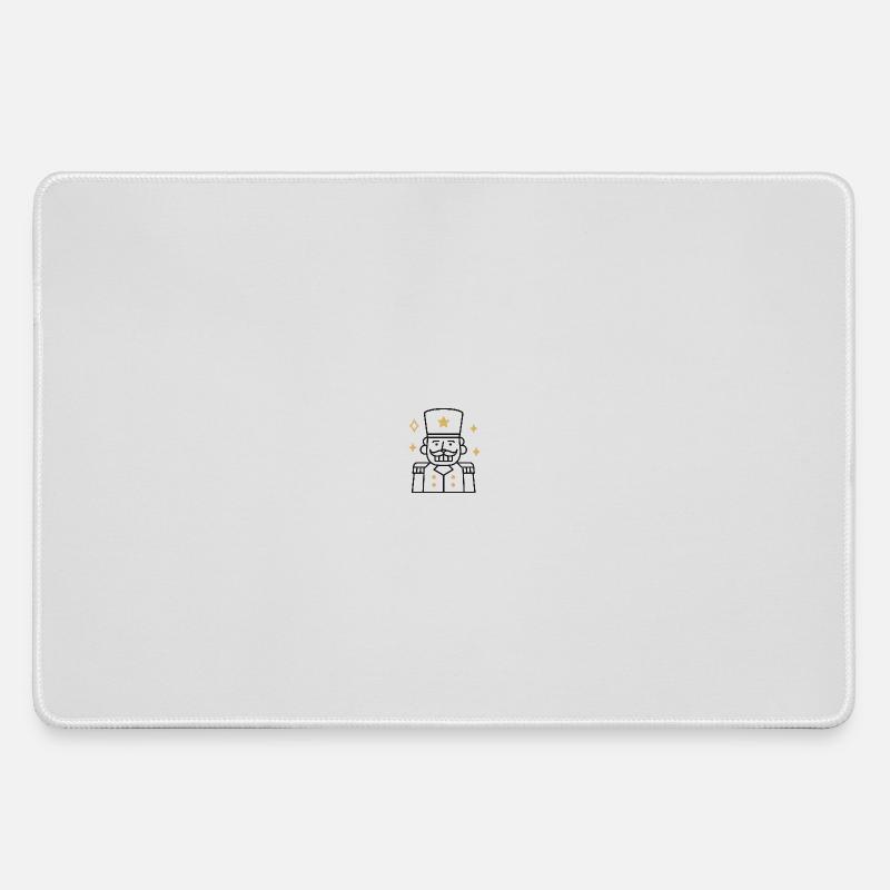 Nutcracker Star Hero - Large Gaming Mouse Mat - grey