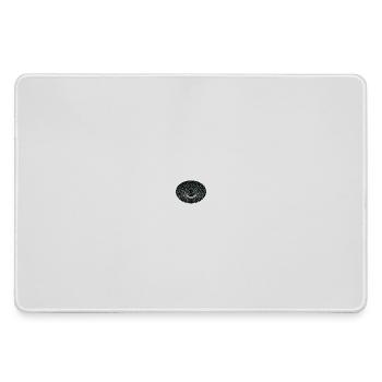 Vortex-Gitter Wurmloch - Mousepad groß für Gamer - Grau - Vorne
