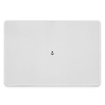 Ink Boat - Large Gaming Mouse Mat - grey - Front