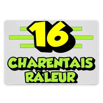 Beschwerdende Charentais - Mousepad groß für Gamer - Grau - Vorne