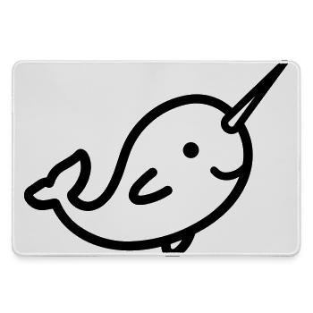 Narval - Grand tapis de souris gamer - bruyère - Devant