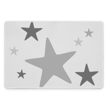 Sternengruppe mehrfarbig - Mousepad groß für Gamer - Grau - Vorne