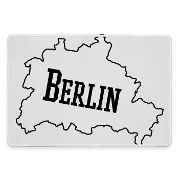 Berlin - Mousepad groß für Gamer - Grau - Vorne