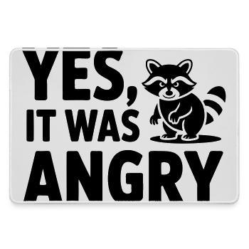 Pest Controllers Funny Saying - Large Gaming Mouse Mat - grey - Front